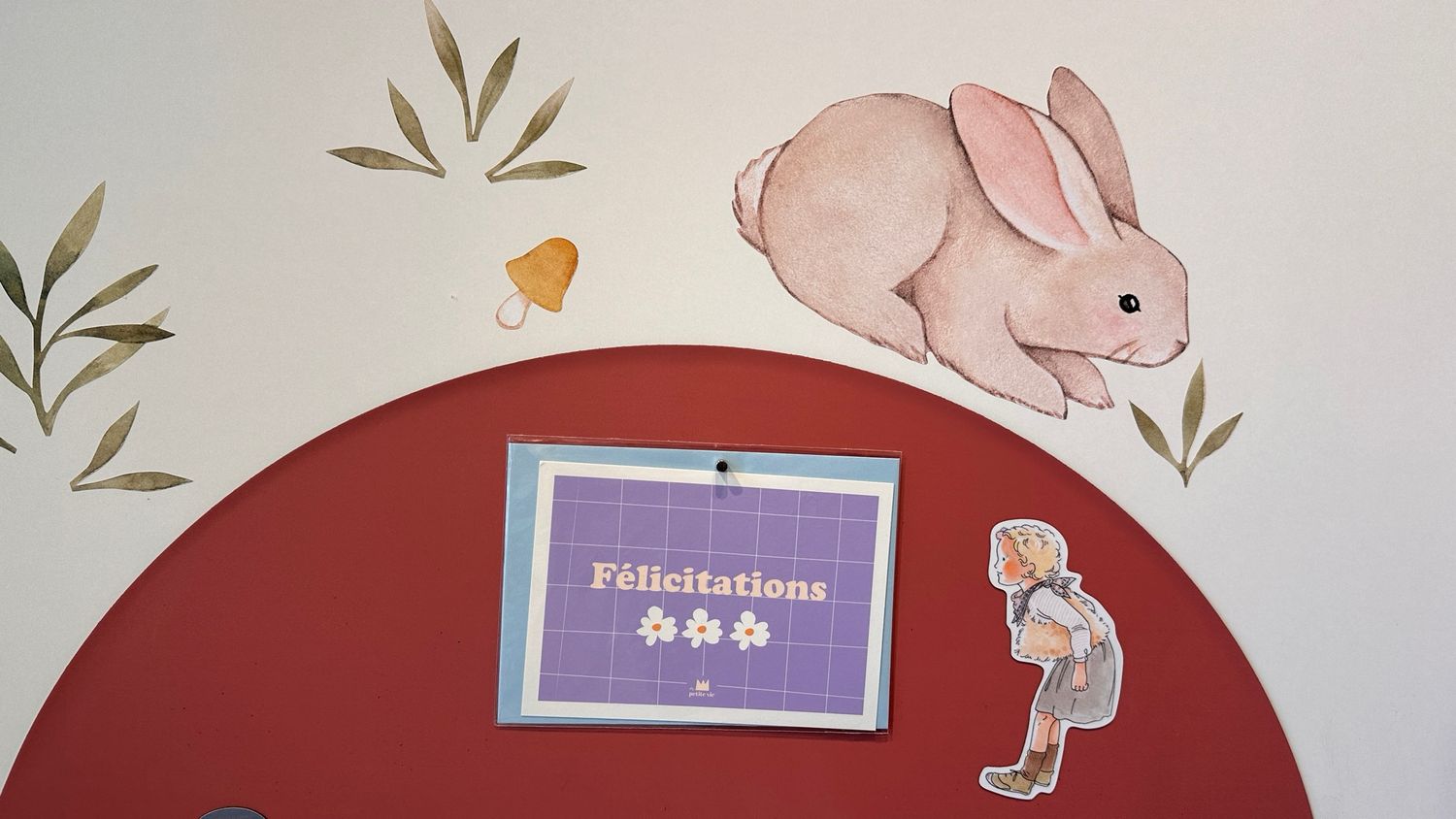 Ma Petite Vie Congratulations card