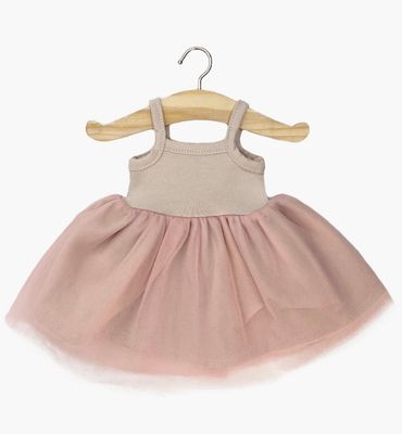 MINIKANE - Tutu Rosella jersey and tulle pink bagatelle