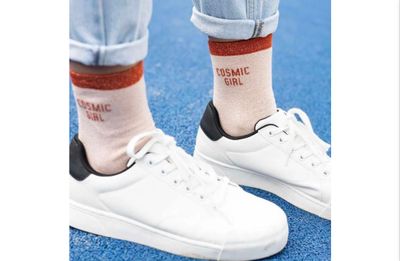 CHAMAYE - COSMIC GIRL GLITTER SOCKS | CHILD OR ADULT