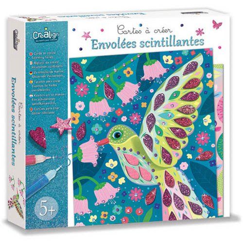 Créa Lign&#39; - Jeux créatifs &amp; éducatifs - Cards to create, Shimmering soaring