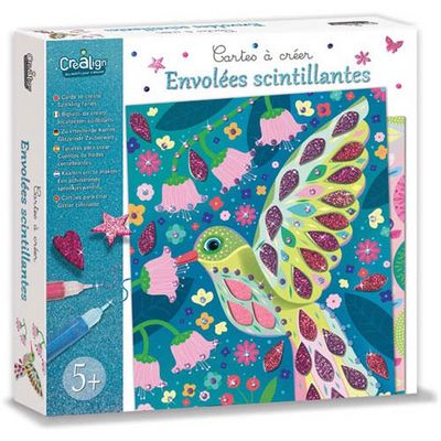 Créa Lign&#39; - Jeux créatifs &amp; éducatifs - Cards to create, Shimmering soaring