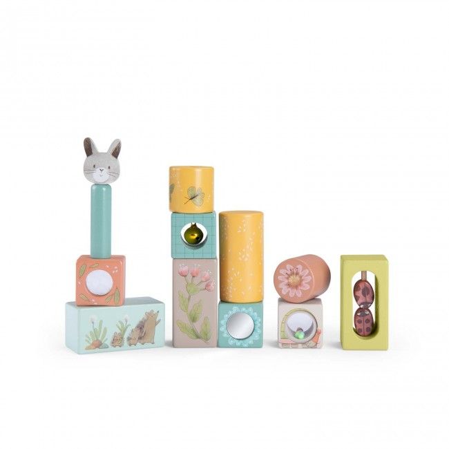 Moulin Roty - Stack-up activity cubes - Trois Petits Lapins