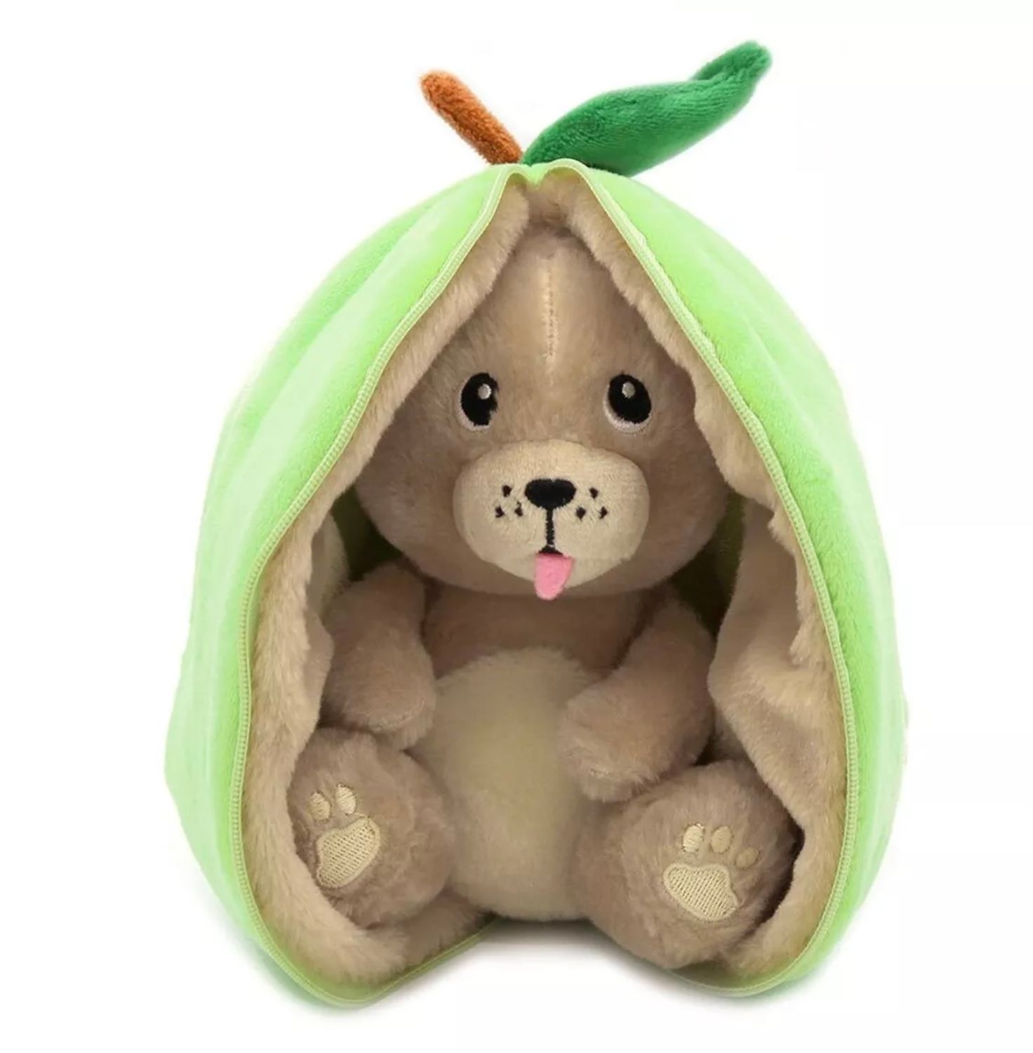 Les Déglingos -  FLIPETZ - Rocket the dog soft toy / Apple