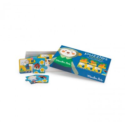 Moulin Roty - Stories puzzles Les Popipop
