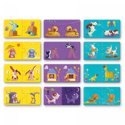 DJECO - Puzzle Duo - Opposites