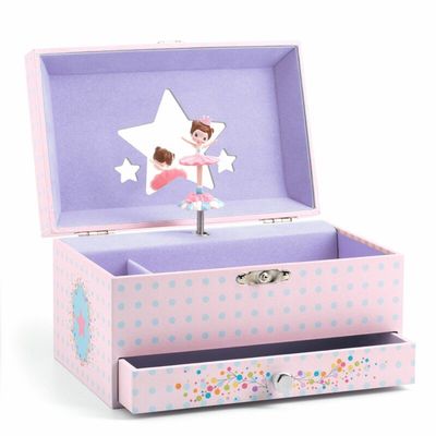 DJECO - Musical box - Rose ballerina