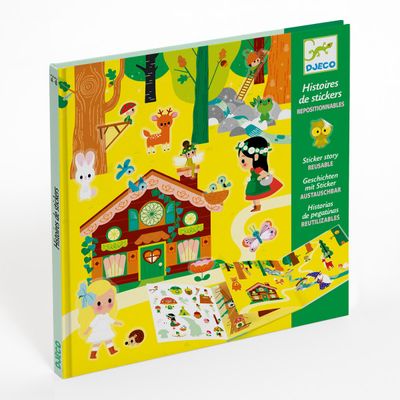DJECO - Sticker story - The magical forest