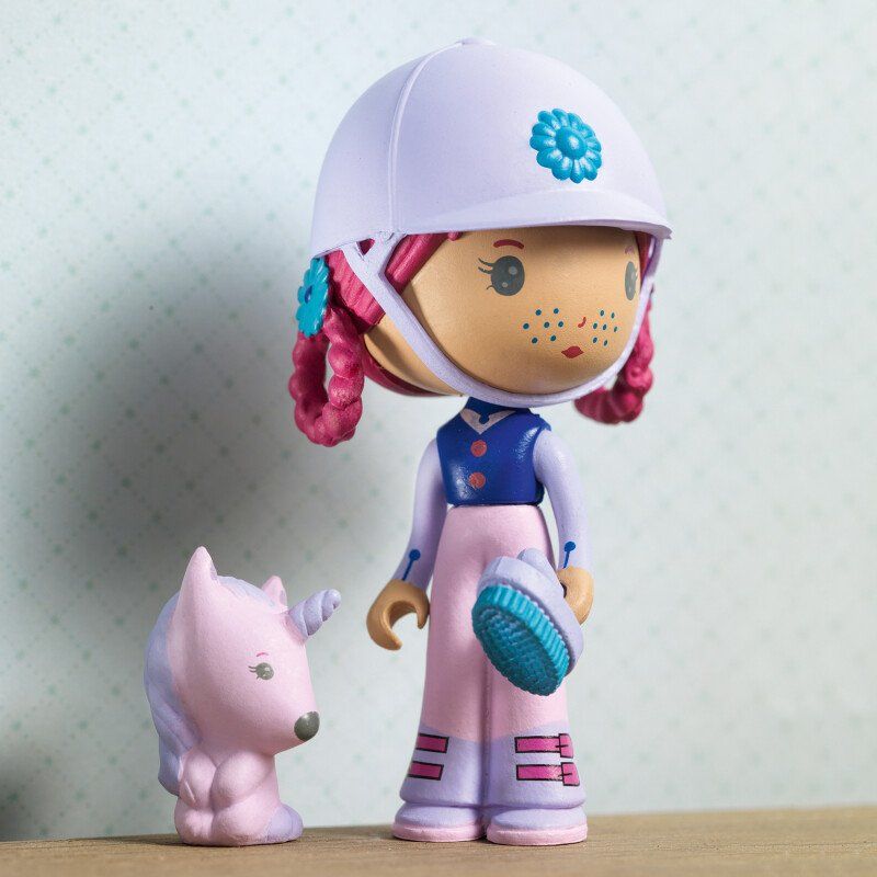 DJECO - Figures - Girl and unicorn