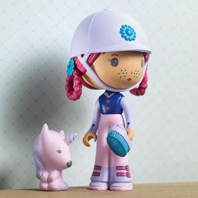 DJECO - Figures - Girl and unicorn