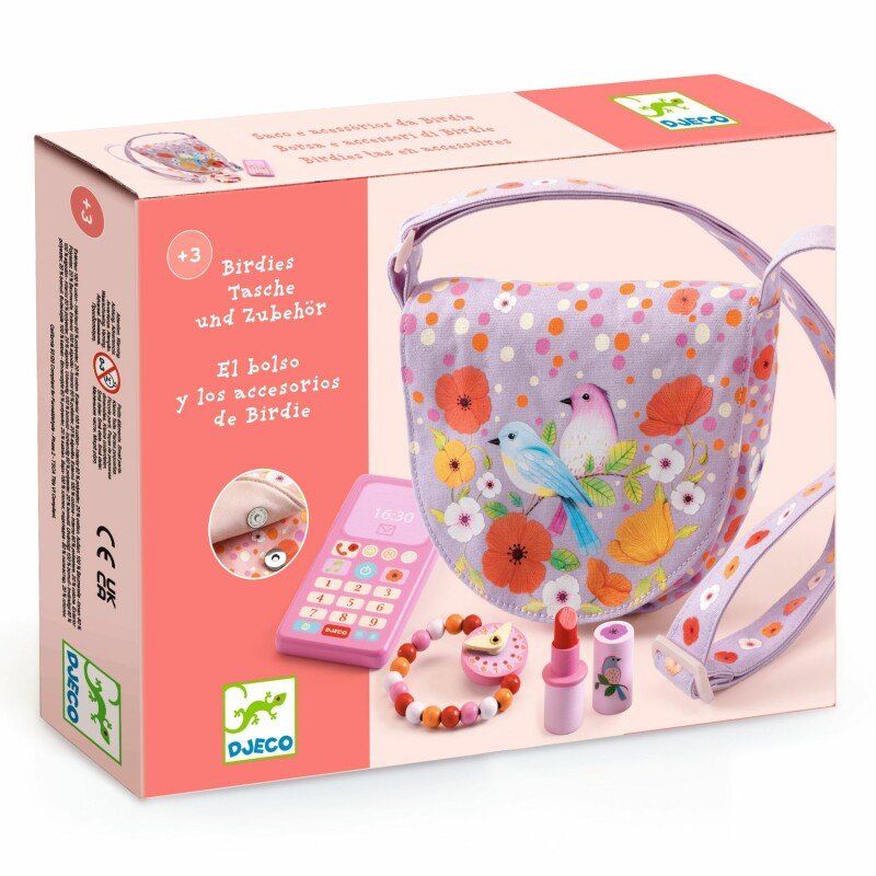 DJECO - Charms - Birdie bag and accessories