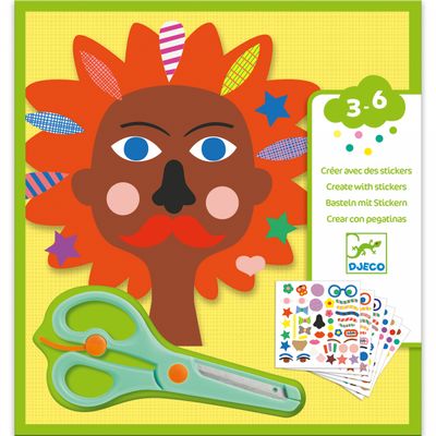 DJECO - Sticker kit - Hairdresser