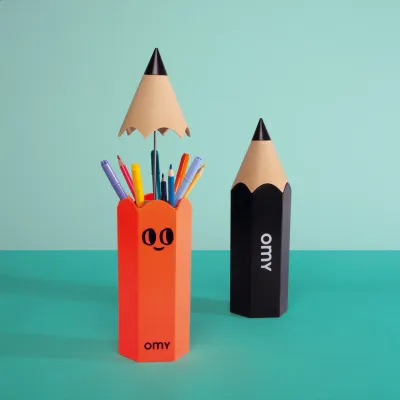 OMY PENCIL BOX NEON