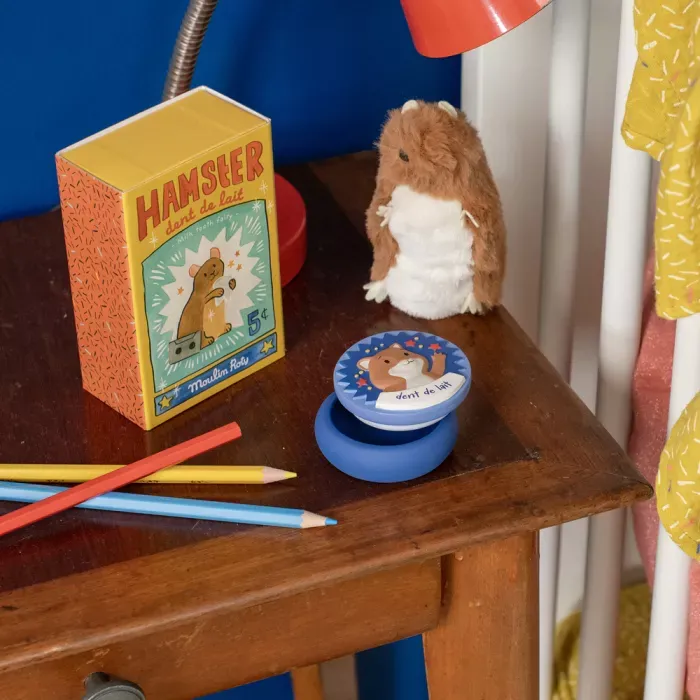 Moulin Roty - Milk tooth hamster Puce &amp; Pilou