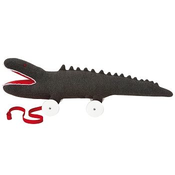 Trousselier - Black Crocodile on Wheels 60Cm