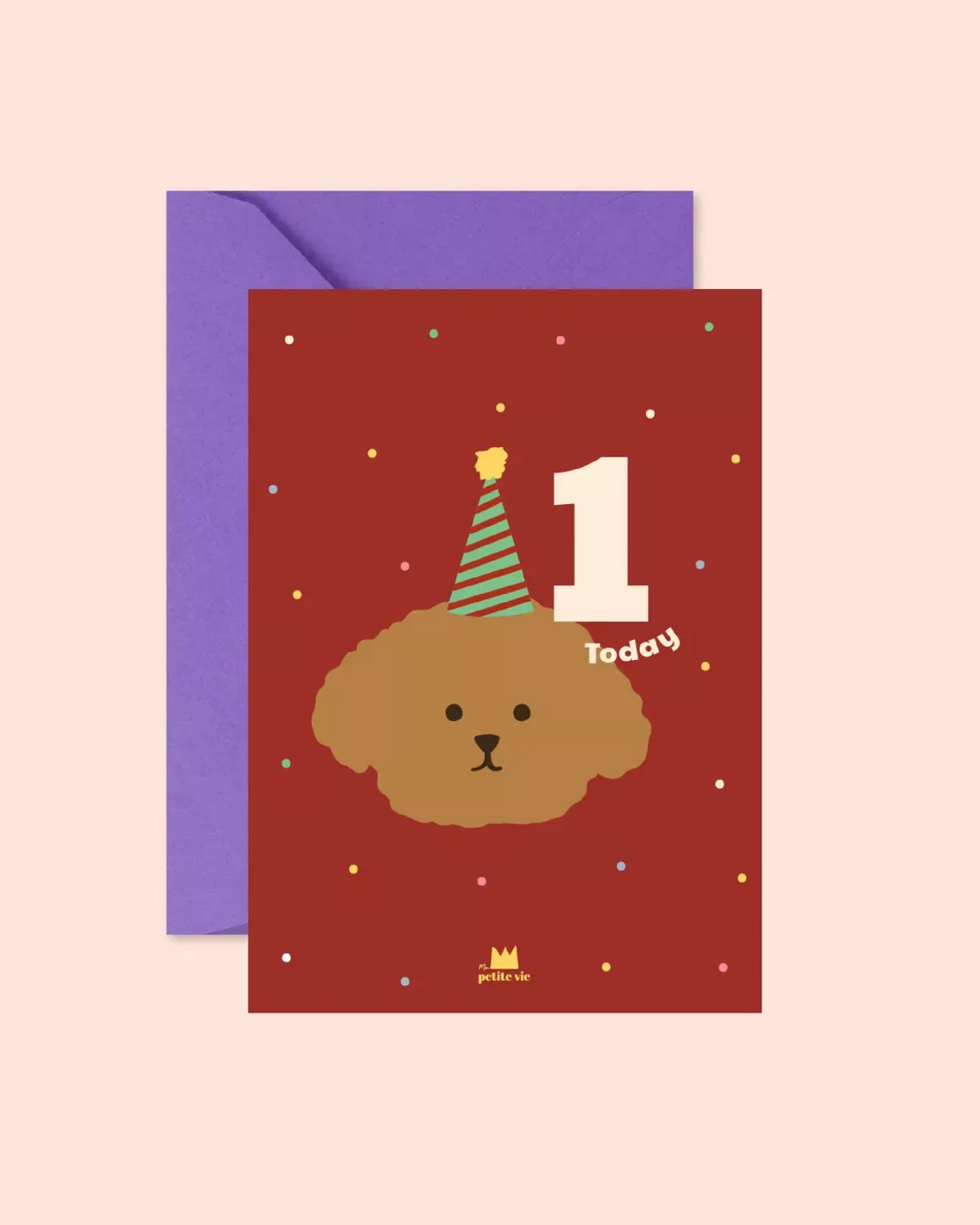 Ma Petite Vie - birthday card - 1 today