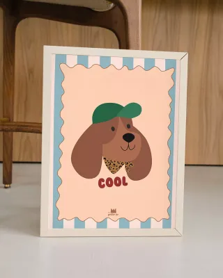 Ma Petite Vie - A3 poster - Cool Dog