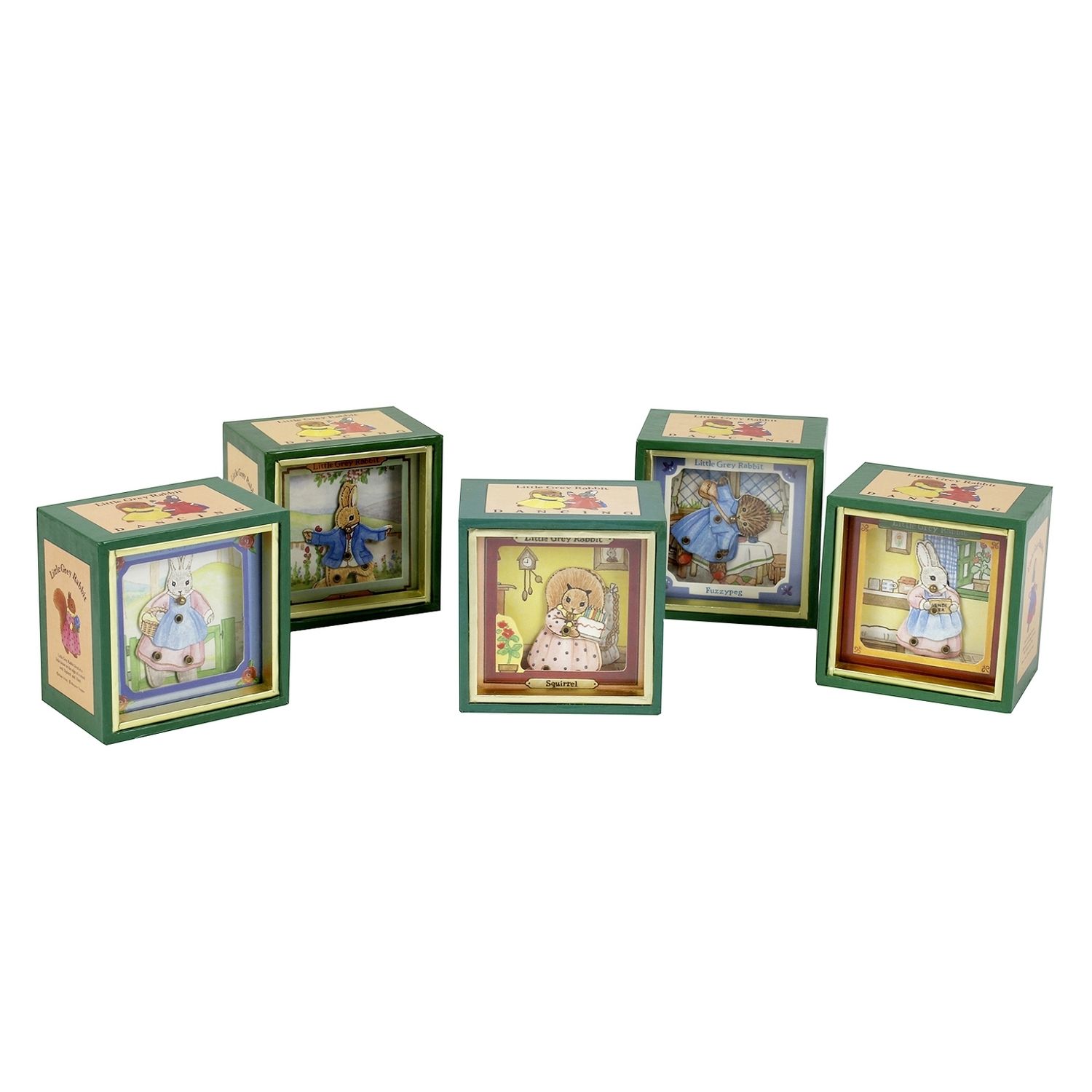 Trousselier - Mini Dancing Musical Little Grey Rabbit© (Set 5 Pcs)