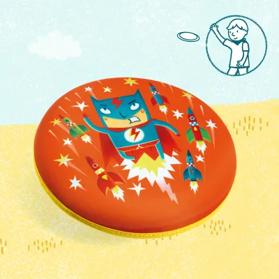 DJECO - Games of skill - Flying disc - Flying Superhero