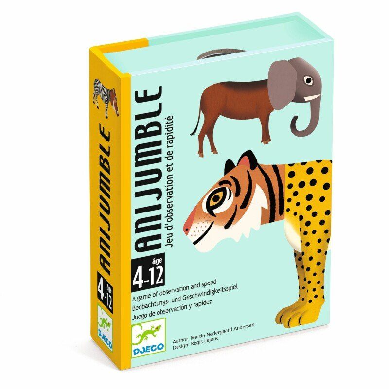 DJECO - Card game - Anijumble