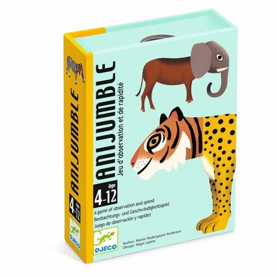 DJECO - Card game - Anijumble