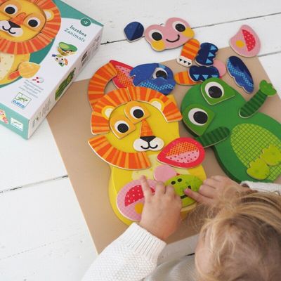 DJECO - Inzebox magnetic game - Animals