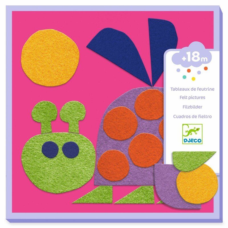 DJECO - Collages - Felt - Soft creations