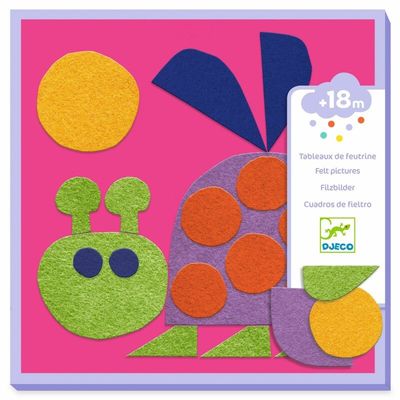 DJECO - Collages - Felt - Soft creations