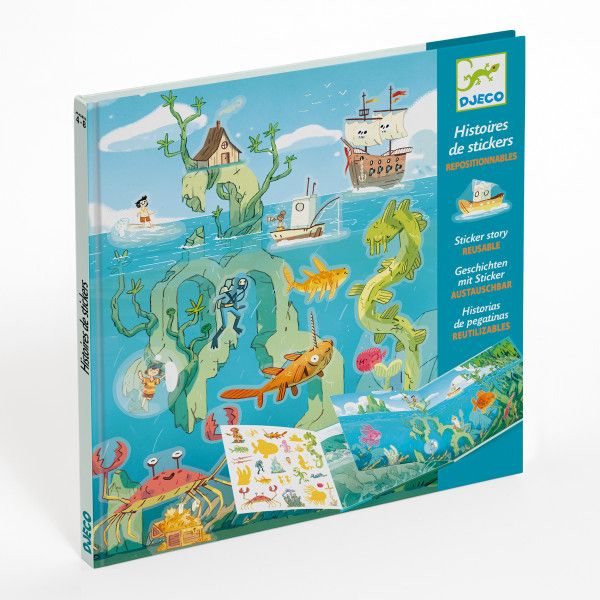 DJECO - Sticker story - Adventures at sea