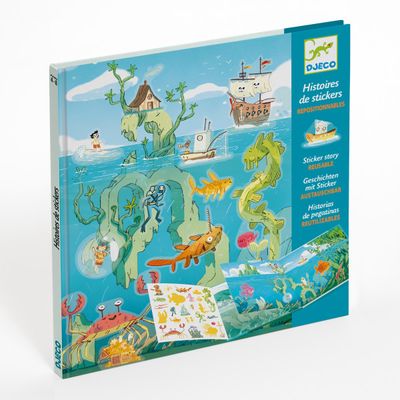 DJECO - Sticker story - Adventures at sea