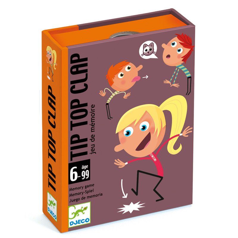 DJECO - Card game - Tip Top Clap