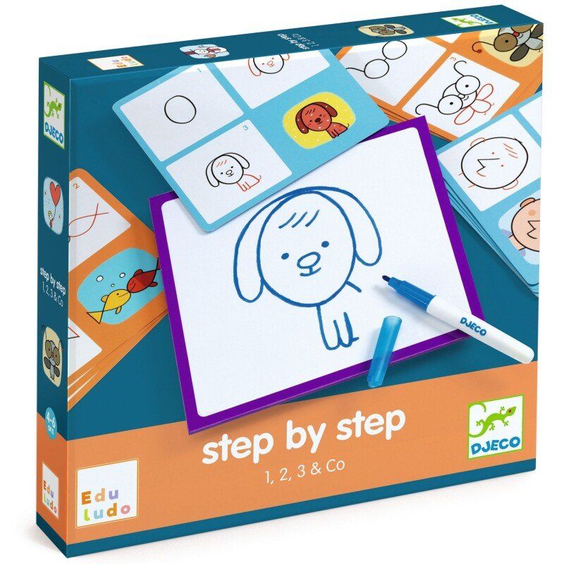 DJECO - Eduludo - Step by step - 1, 2, 3 &amp; Co