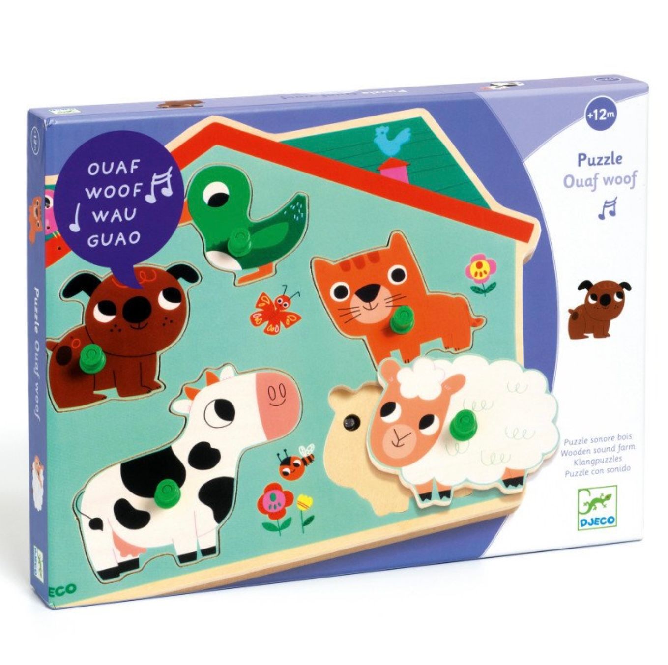 DJECO - Little ones puzzle - Ouaf woof