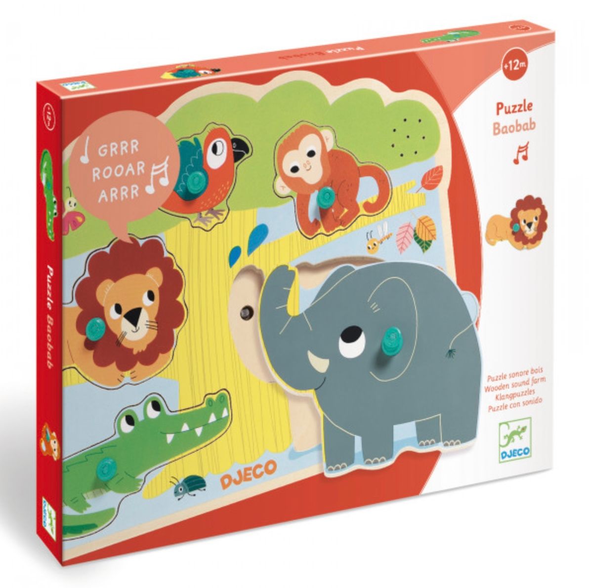 DJECO - Little ones puzzle - Baobab
