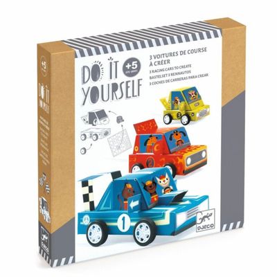DJECO - DIY - Racing Cars - The Big Cup