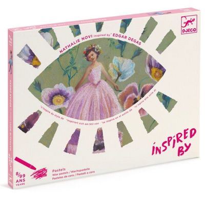 DJECO - Inspiration - Painting with crayons - Ballerina