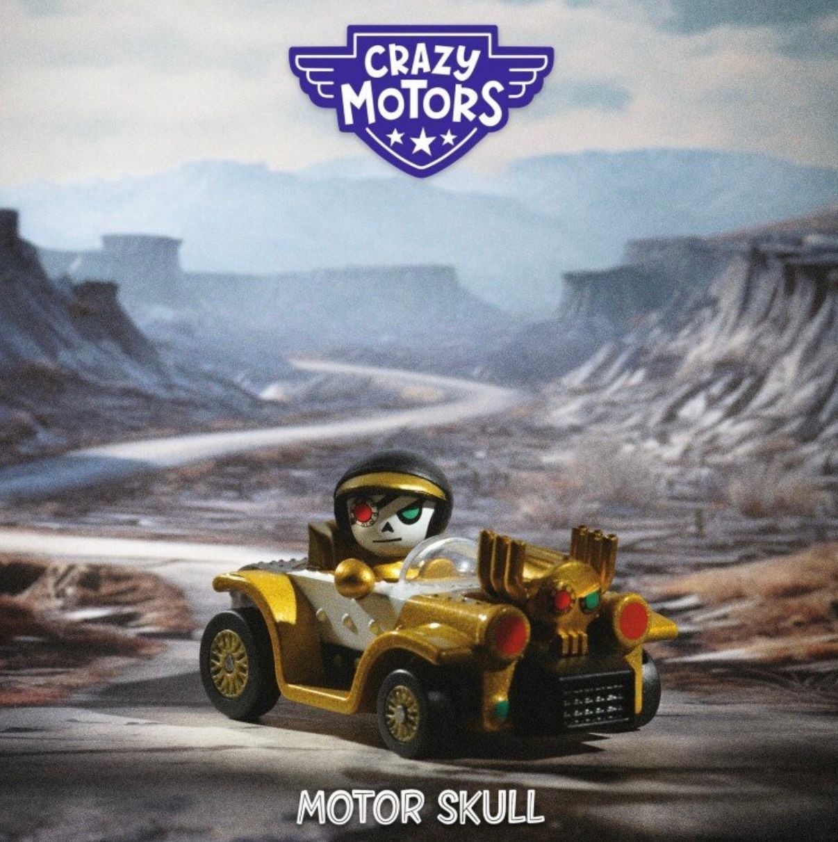 DJECO - Crazy motors - Motor skull
