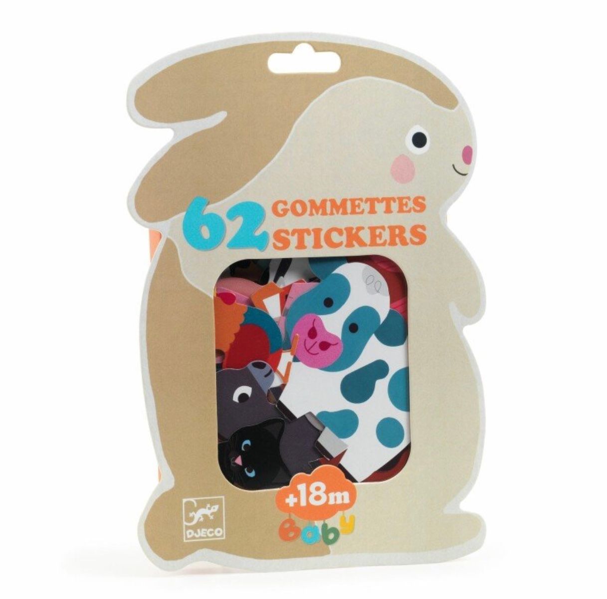 DJECO - Stickers - Farm animals
