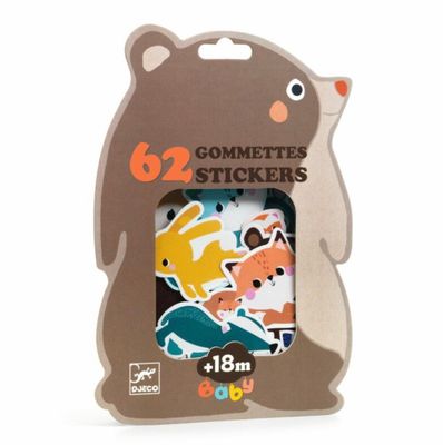 DJECO - Stickers - Forest animals