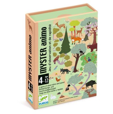 DJECO - Card game - Myster animo