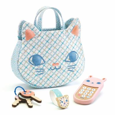 DJECO - Role-playing game - Handbag with accessories - Cat