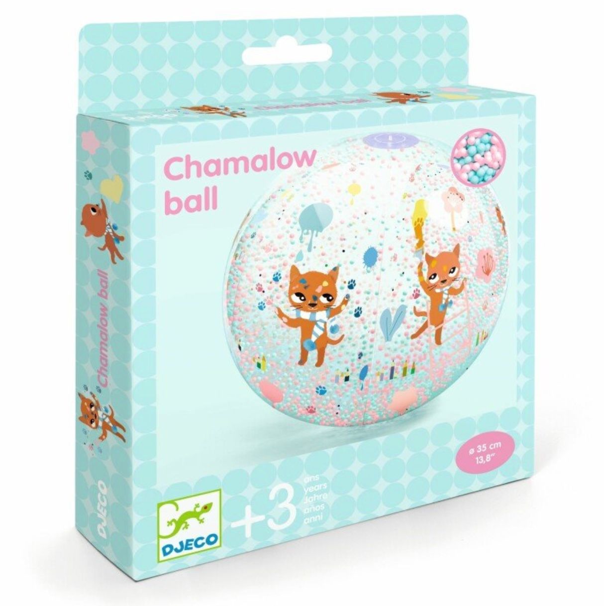 DJECO - Inflatable ball - Cats