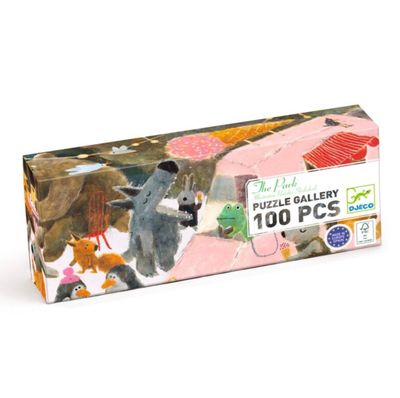 DJECO - Dėlionė - Parkas (100 detalių)