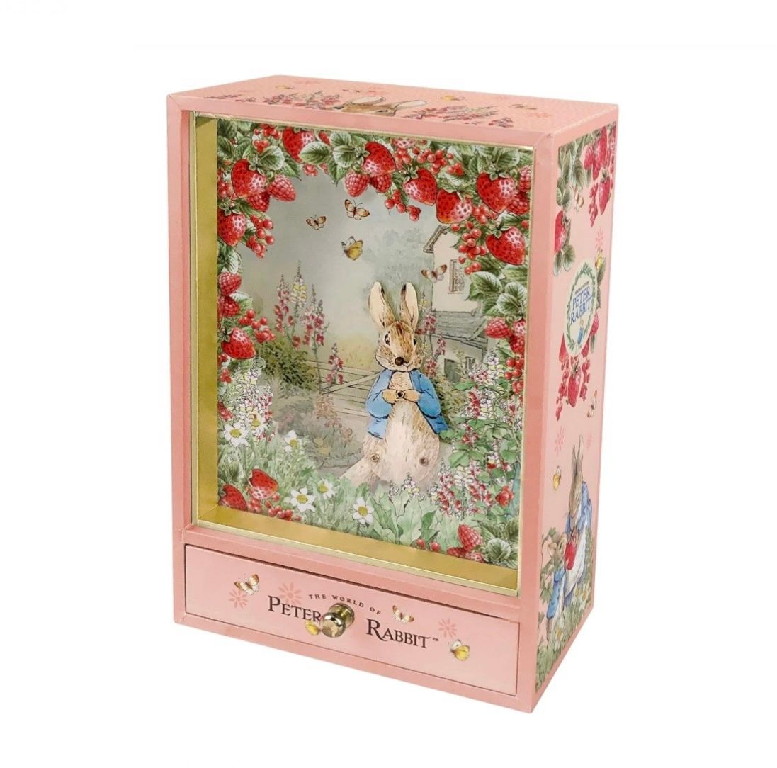 Trousselier - Grand Dancing Musical &amp; Veilleuse Peter Rabbit© - Fraises