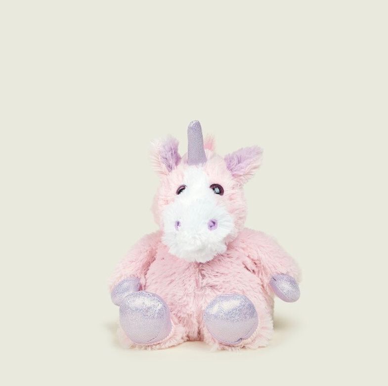 Warmies - Sparkly Pink Unicorn (junior size)