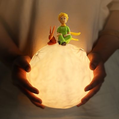 Trousselier - Nightlight - The Little Prince© and the Fox - Tactile nightlight - USB Rechargeable