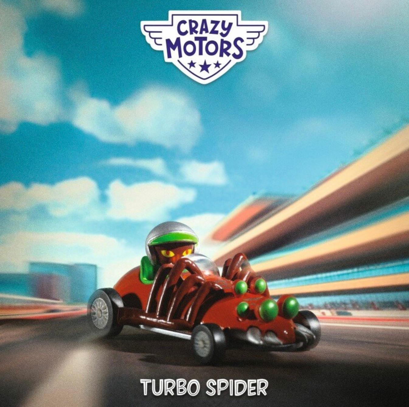 DJECO - Crazy motors - Turbo Spider