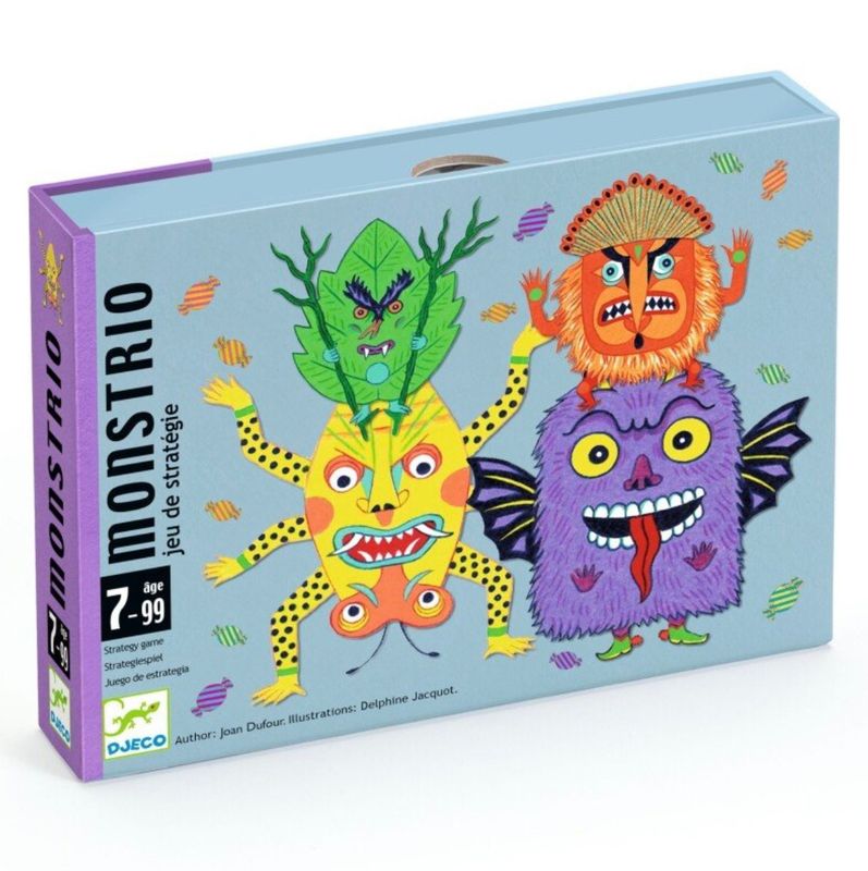 DJECO - Card game - Monstrio