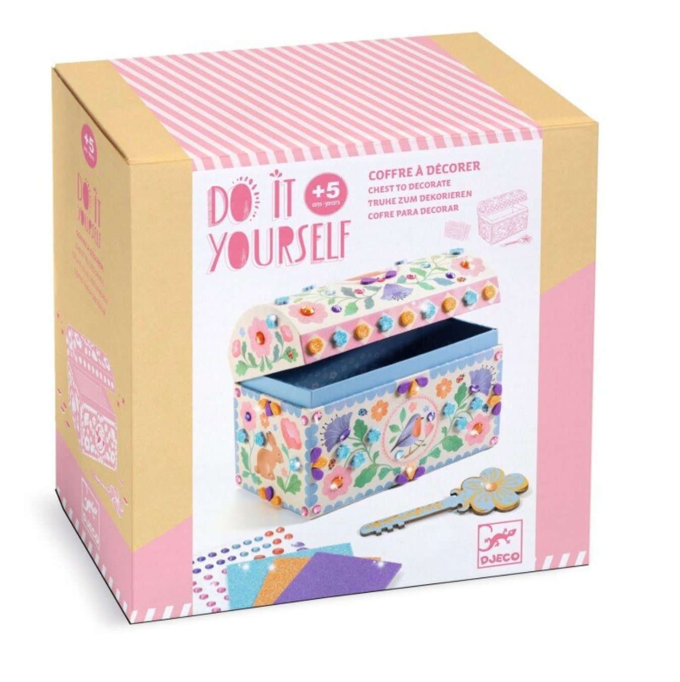 DJECO - DIY - Jewellery box - A valuable asset