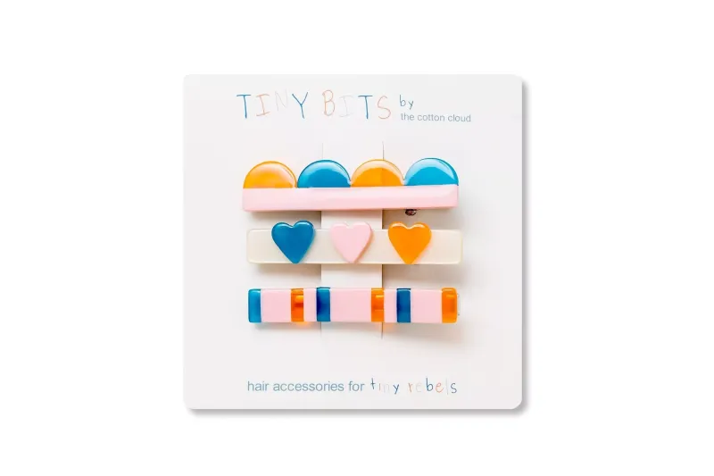The Cotton Cloud - Hair Pins 3-Set Retro