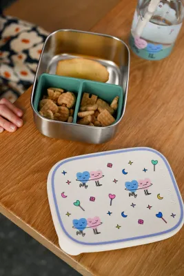 The Cotton Cloud - Stainless steel lunchbox | Dancing Hearts